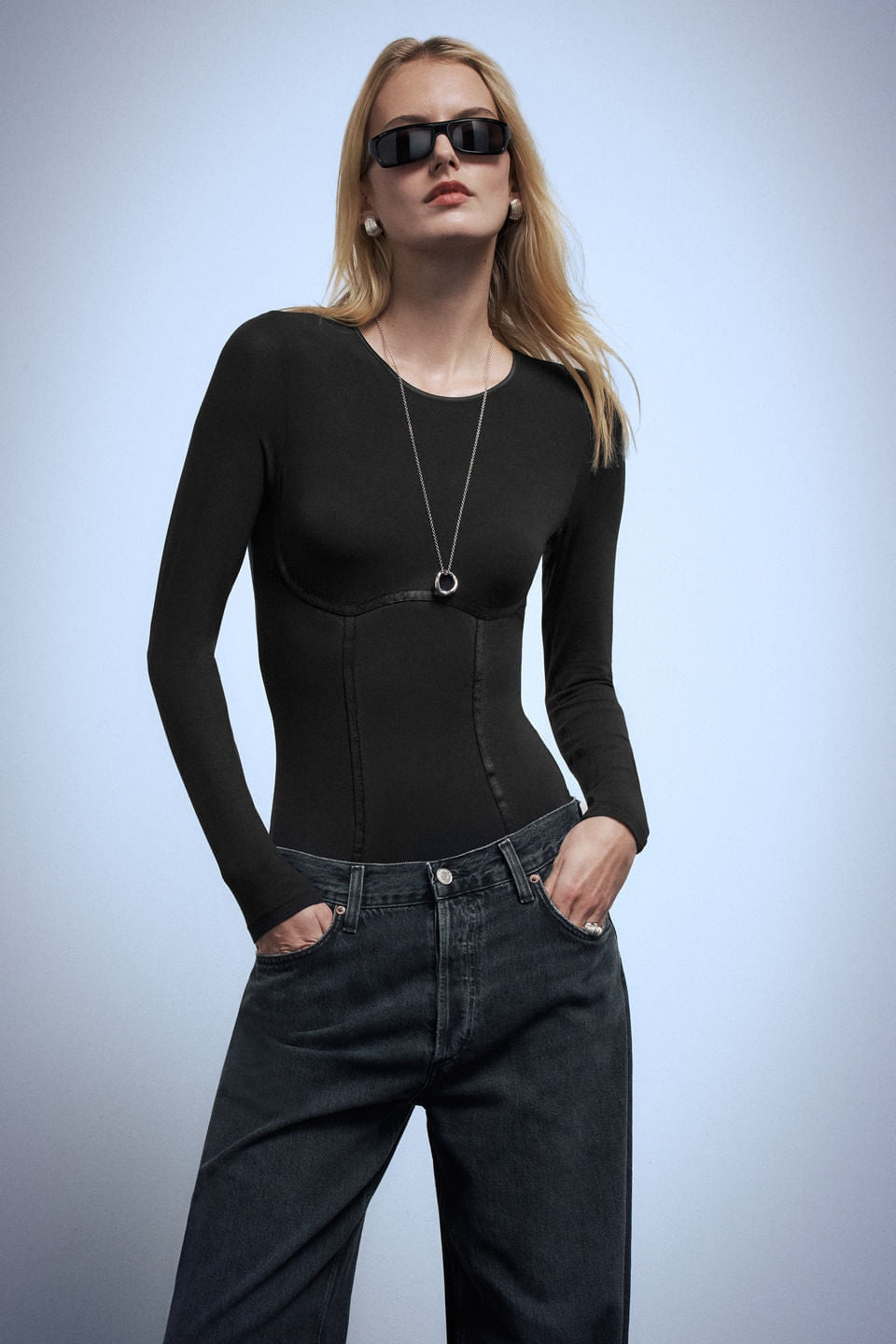 BOD184_019_1_Look-front_Body-Manga-Comprida-Em-Fresh-Bamboo-Handcrafted-Luxury